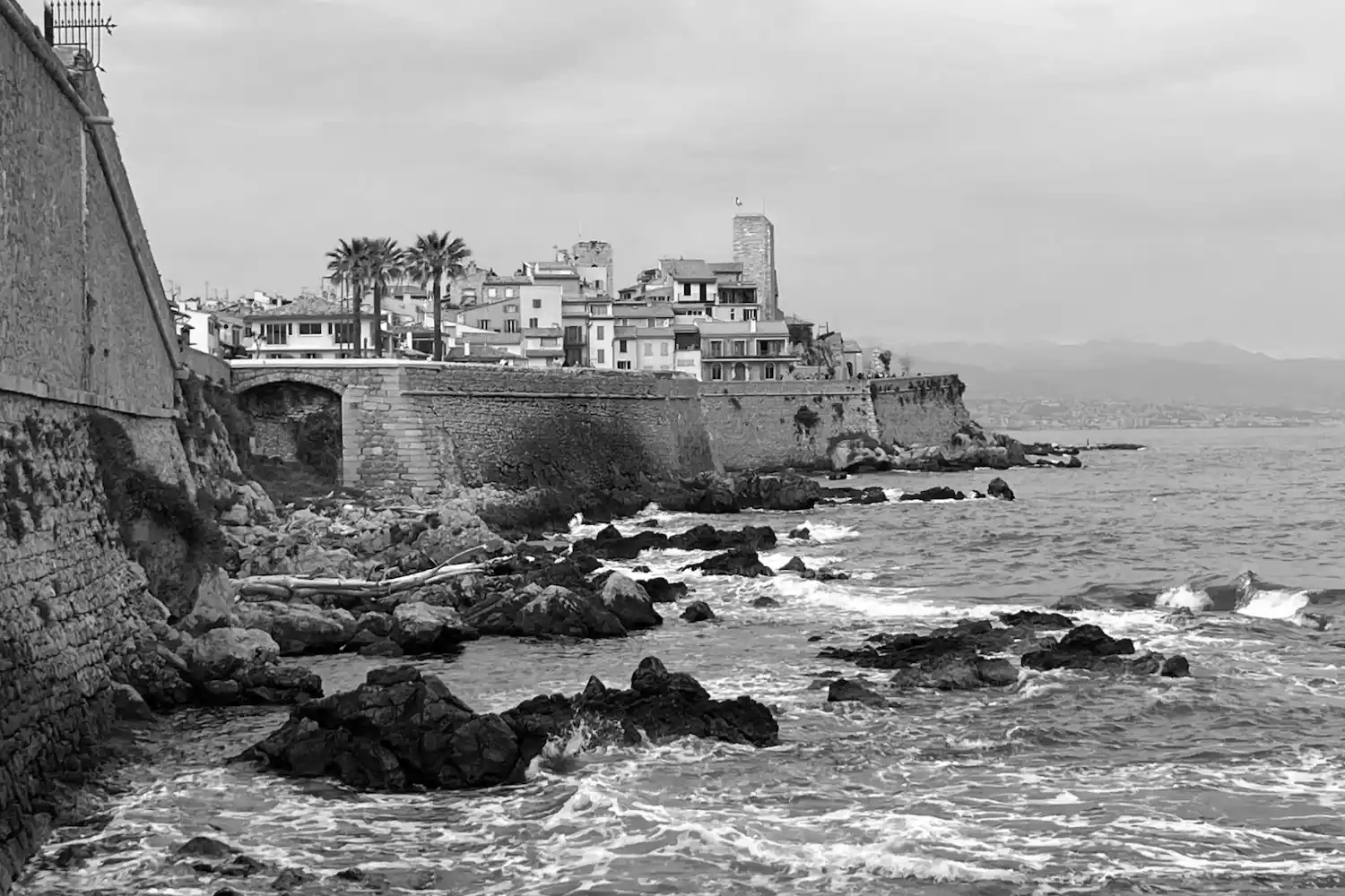 Vue de Antibes